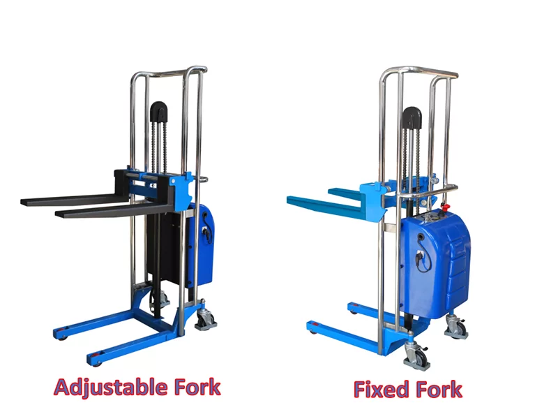 EJ4150 รถ stacker แบบเบาสำหรับแพลตฟอร์มการทำงาน